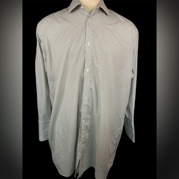 Stacy Adams Long Sleeve Button Up Shirt Men’s 18-18 1/2 -34/35 - Picture 1 of 4